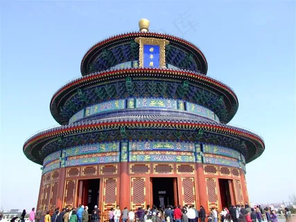 天坛祈年殿故宫摄影素材