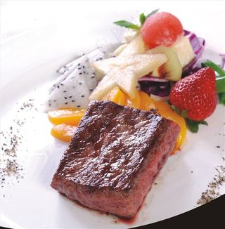 特级牛扒美食素材