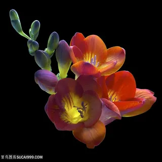 超高清香雪兰鲜花图片