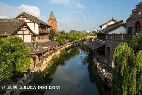 山东枣庄台儿庄美景摄影 山东枣庄台儿庄美景摄影