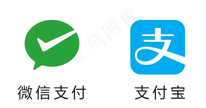 微信支付宝标志cdr矢量模版下载