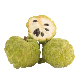 释迦果 (2)水果超市商品白底图免抠实物摄影png格式图片透明底