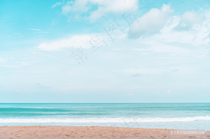 唯美淡雅海面