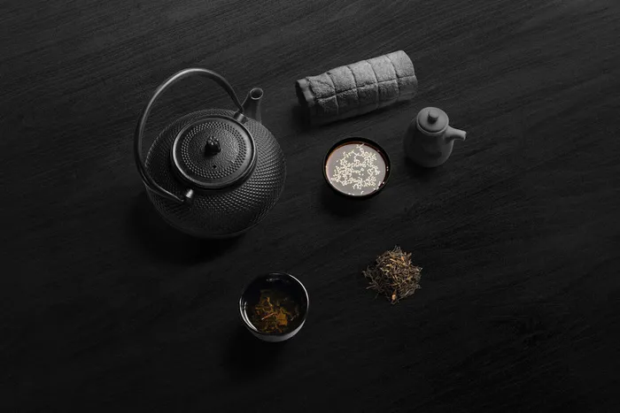 高端品牌茶叶包装盒纸袋智能贴图样机产品效果图展示PSD素材模板psd模版下载