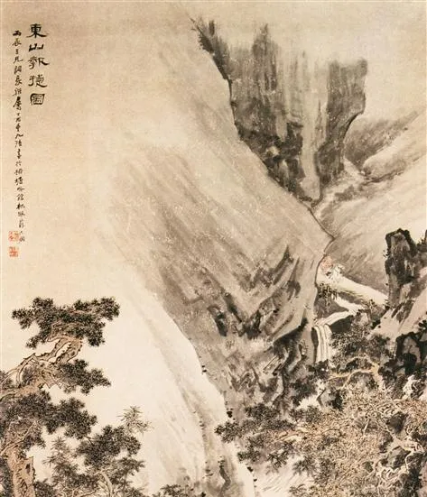 中国古代山水国画图片