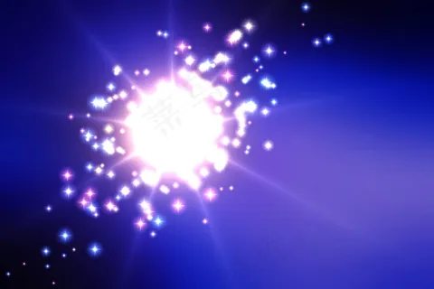 蓝色星光背景图片素材 蓝色星光背景图片素材