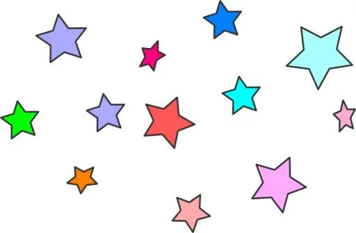 星星 PNG免抠(600x393)