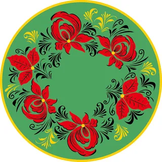 中式传统植物纹样