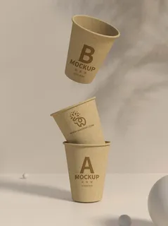 包装智能贴图样机VI效果PSD素材