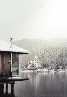 唯美冬至雪天风景图片 唯美冬至雪天风景图片
