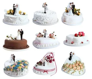 结婚蛋糕 PNG免抠