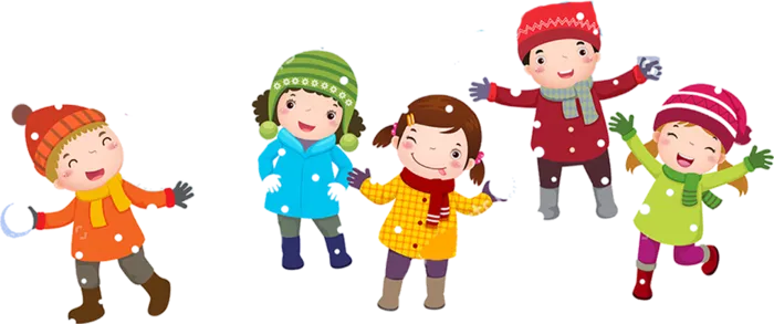 大雪球卡通素材