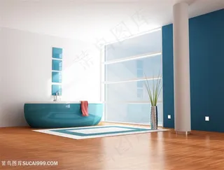 简约浴室装修效果高清图片