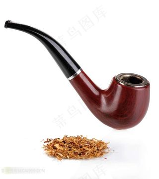 香烟烟斗摄影素材
