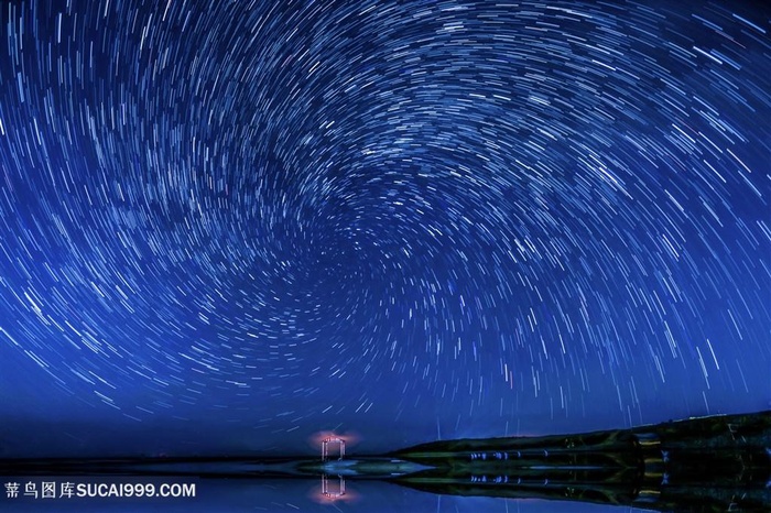 青海湖二郎剑星空