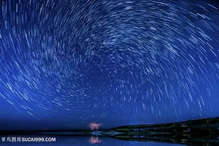 青海湖二郎剑星空