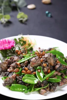 R00902兰豆炒乌鸡 (6)