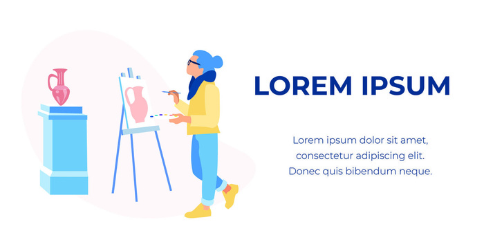 扁平化人物场景办公互联网等距ai矢量设计网页海报UI素材插画