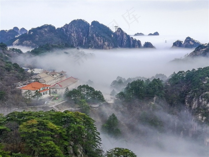 黄山风景摄影图片