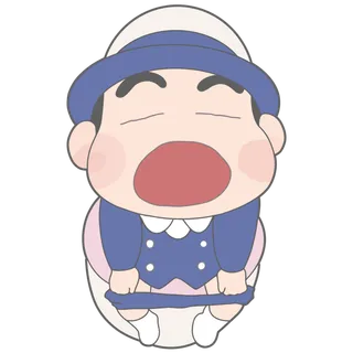 蜡笔小新可爱人物免扣素材