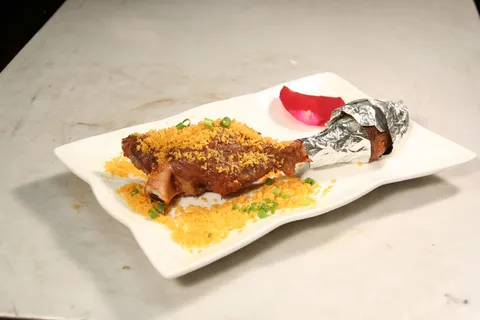 1西盟烧烤羊腿 乡村小镇