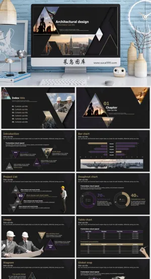 清新 简洁 工作计划（总结） PPT模板预览图
