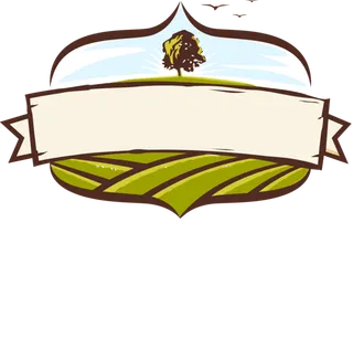 现代农业卡通边框