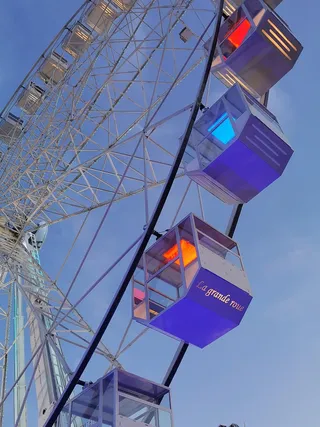 浪漫摩天轮摄影