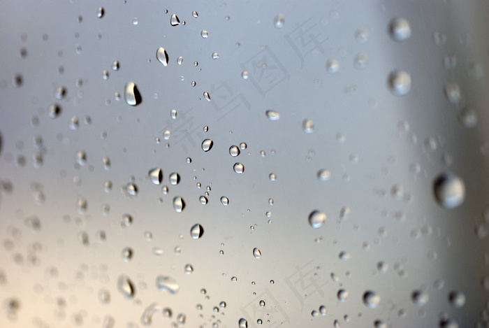 水珠玻璃背景图片