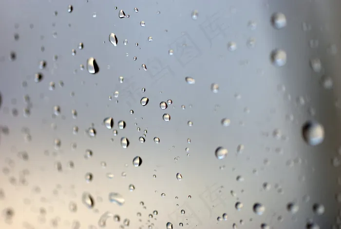 水珠玻璃背景图片
