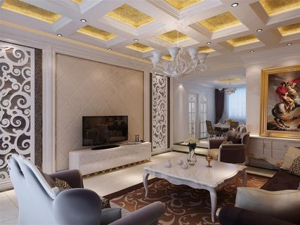 简欧室内效果图