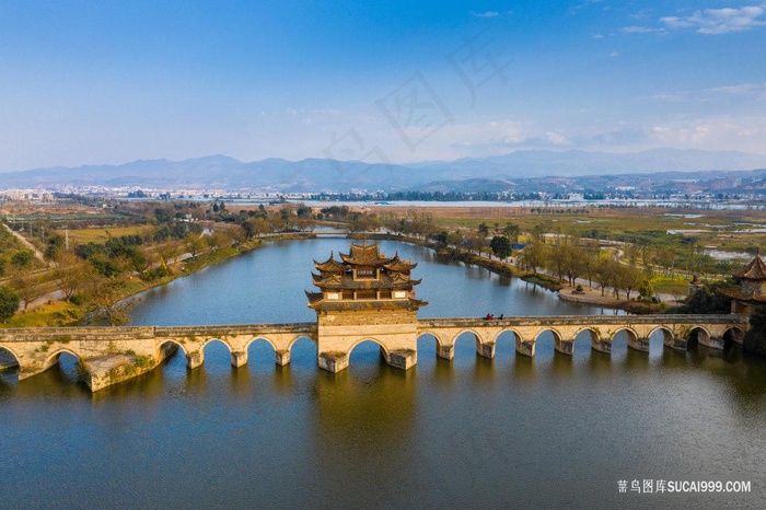 昆明建水十七孔桥航拍