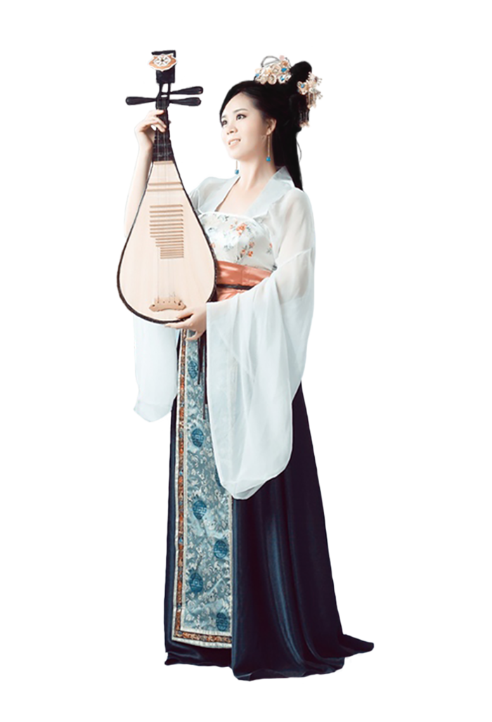 16 (5)免抠元素 免抠摄影 美女 人物 服装 古风 演奏