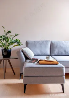 浅灰色沙发家居图片