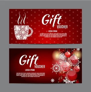 节日礼券矢量模板设计礼券优惠券代金券,AI格式