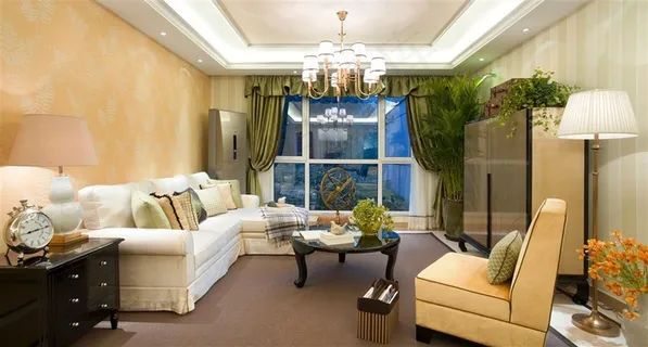 现代豪华客厅大图