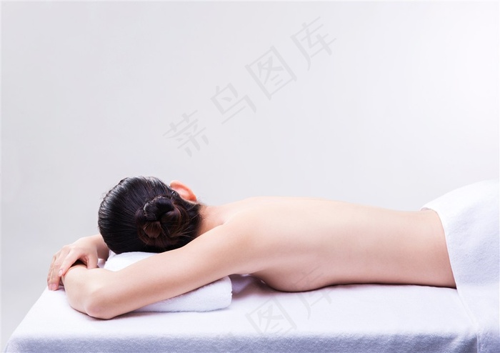 SPA按摩养生的性感美女精美图