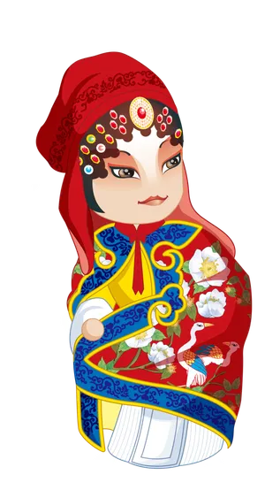 卡通京剧戏剧人物脸谱插画PNG图片 国潮中国风Q版戏剧人物PS素材 卡通京剧戏剧人物脸谱插画PNG图片 国潮中国风Q版戏剧人物PS素材