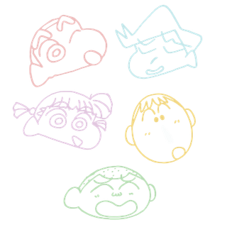 蜡笔小新可爱人物免扣素材