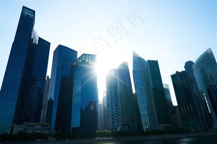新加坡城市摩天大楼