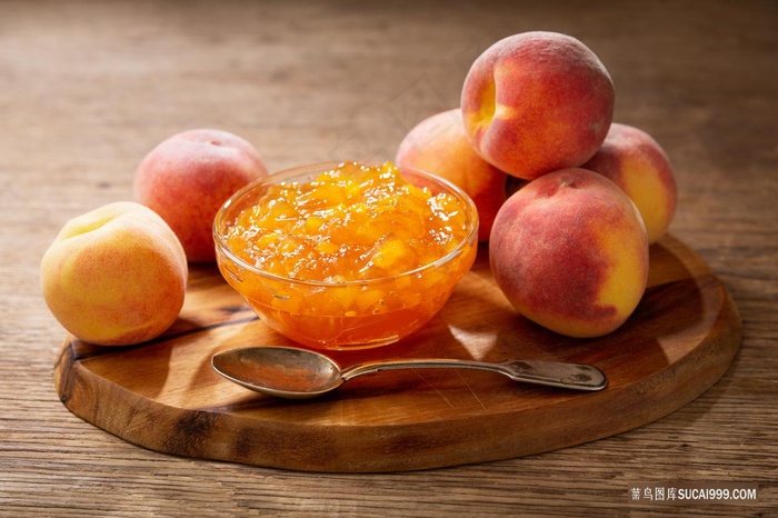 新鲜水蜜桃图片