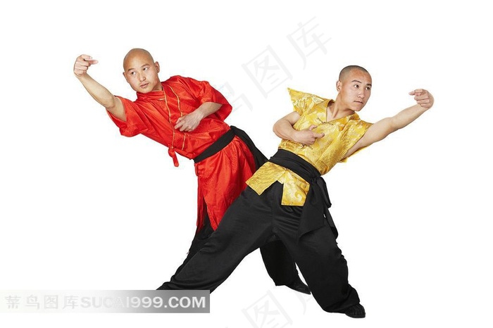 练醉拳的和尚素材