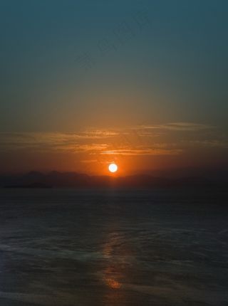 日落风景手机背景图片