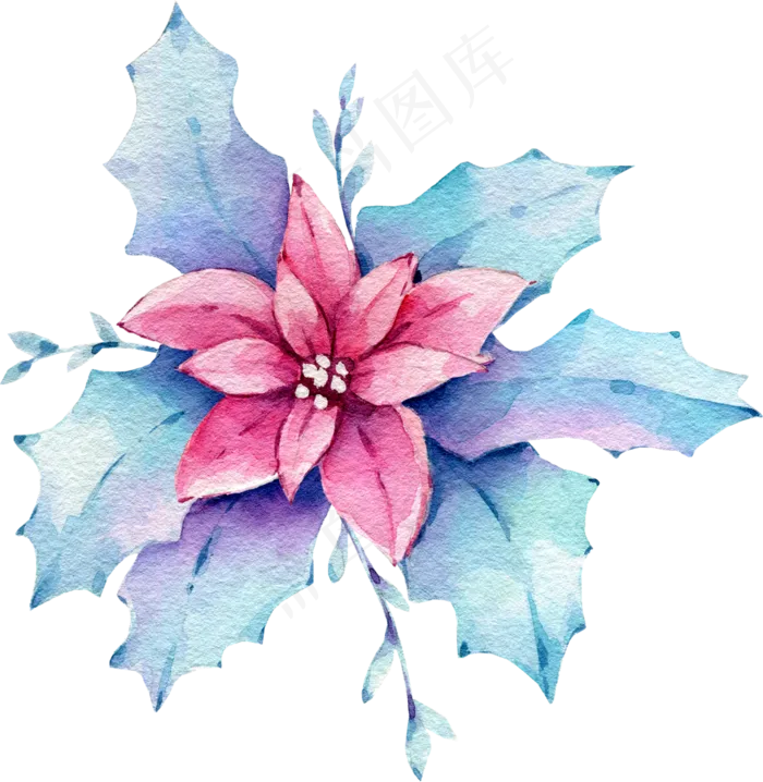 水彩插画-55