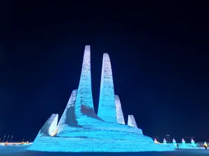 冰雪冰雕风景