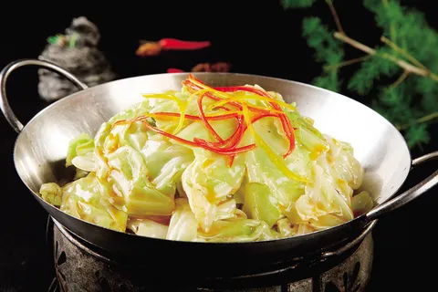 干锅美食焖锅湘菜麻辣香辣纸锅干锅包菜