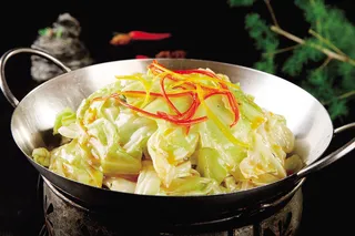 干锅美食焖锅湘菜麻辣香辣纸锅干锅包菜