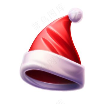 圣诞帽红色免抠