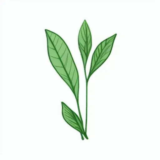 一小枝树叶png免抠(2048x2048)