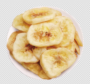 香蕉脆片免扣素材
